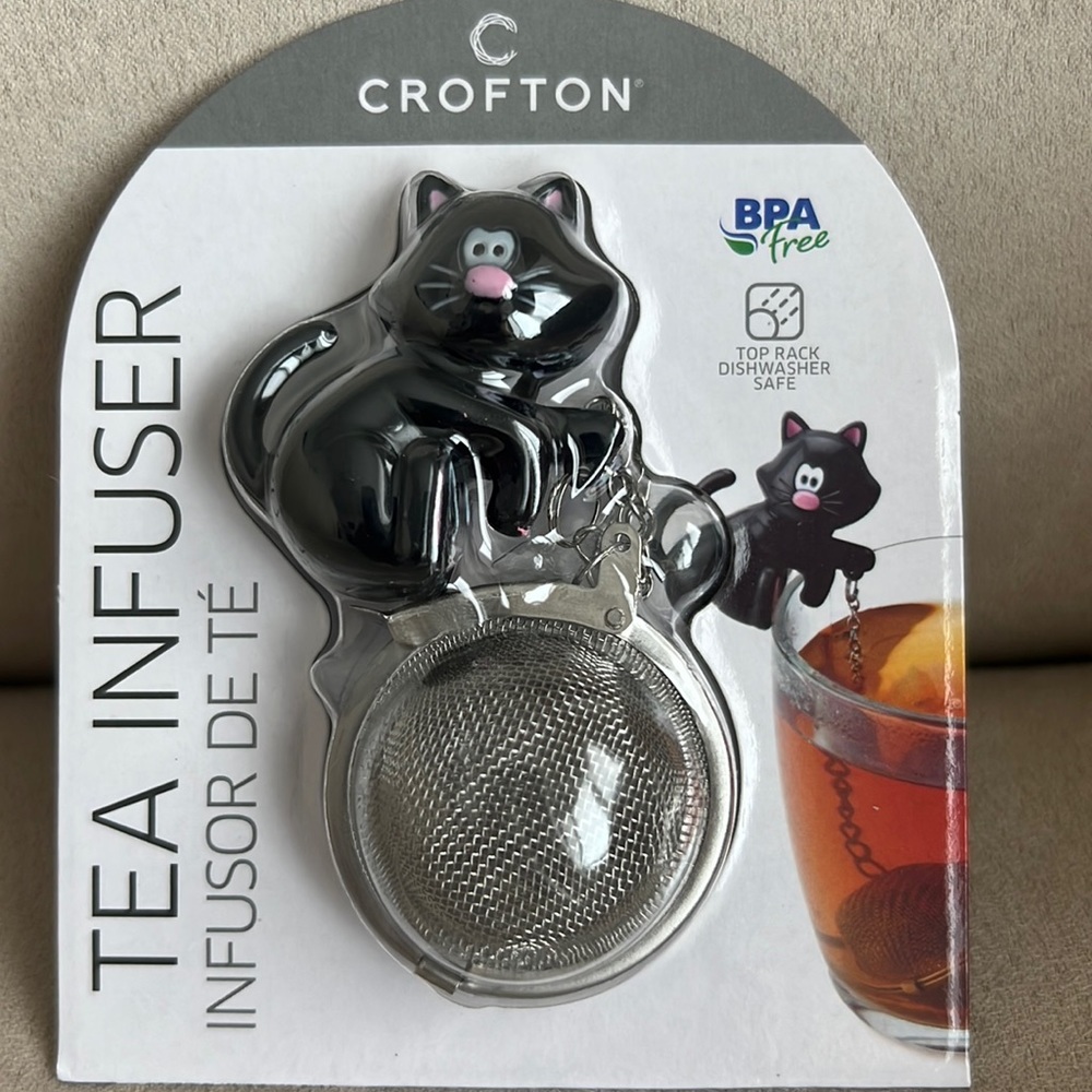 New BPA Free Cat Tea Infuser 🐈‍⬛